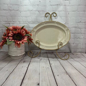 vintage 12" Oval Serving Platter The Classics by Hearthside cottagecore